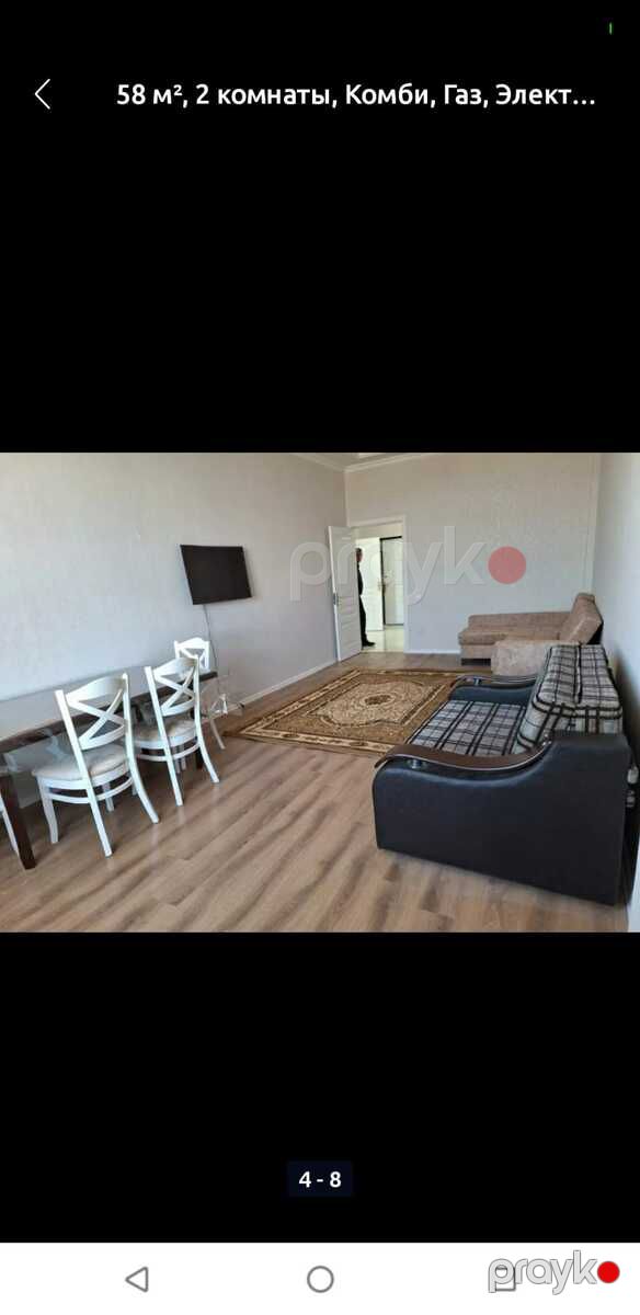 1-otaqlı yeni tikili kirayə verilir, Saray qəs., 58 m² — Mənzil, Bakı (2)