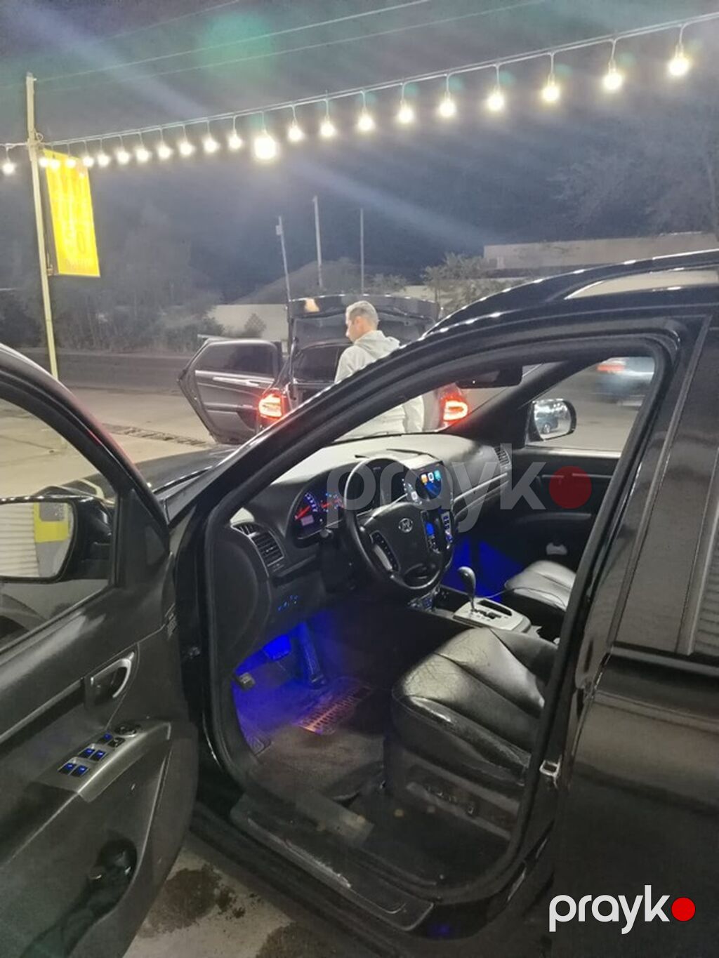 Hyundai Santa Fe MLX – qara rəngli, 5 qapılı krossover/SUV. Əsas — Avtomobillər, Bakı (8)