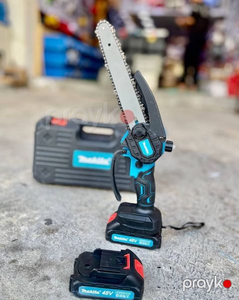 Makita akkumulyatorlu mini elektrik mişarı (zəncirli) – 48V Li-ion — Digah