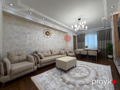 Satılır 3 otaqlı Bina evi menzil (Yeni tikili), 108 m², Xətai rayonu — Bakı