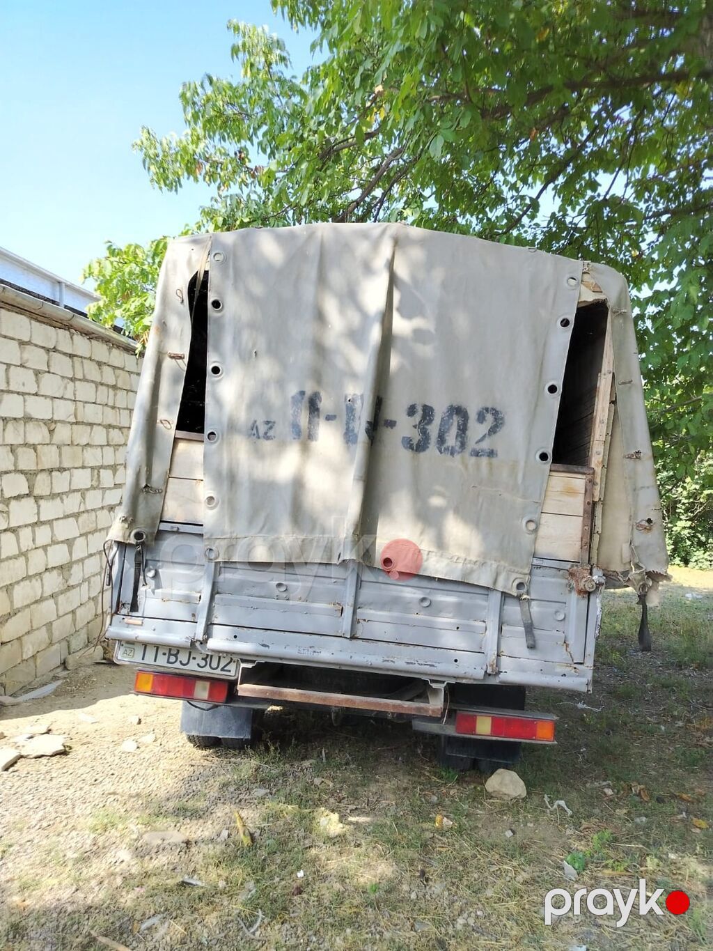 QAZ 3302, 1998 il, motor 2.4 l, Tent, İşlənmiş — Yük maşınları, Qazax (5)