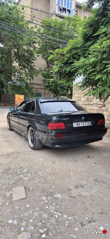 BMW 740, 4.4 L, 1998 il, 346 654 km — Avtomobillər, Bakı (5)