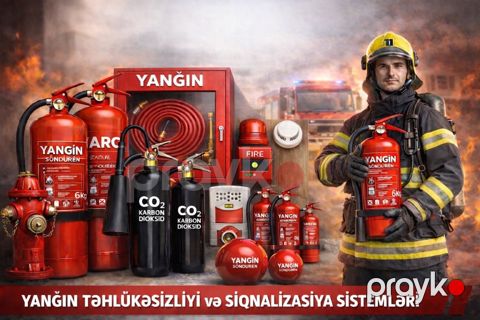 Yanğın söndürmə balonları — Bakı