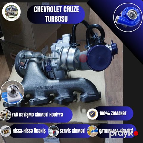 "Chevrolet Cruze" turbosu və katrici — Bakı