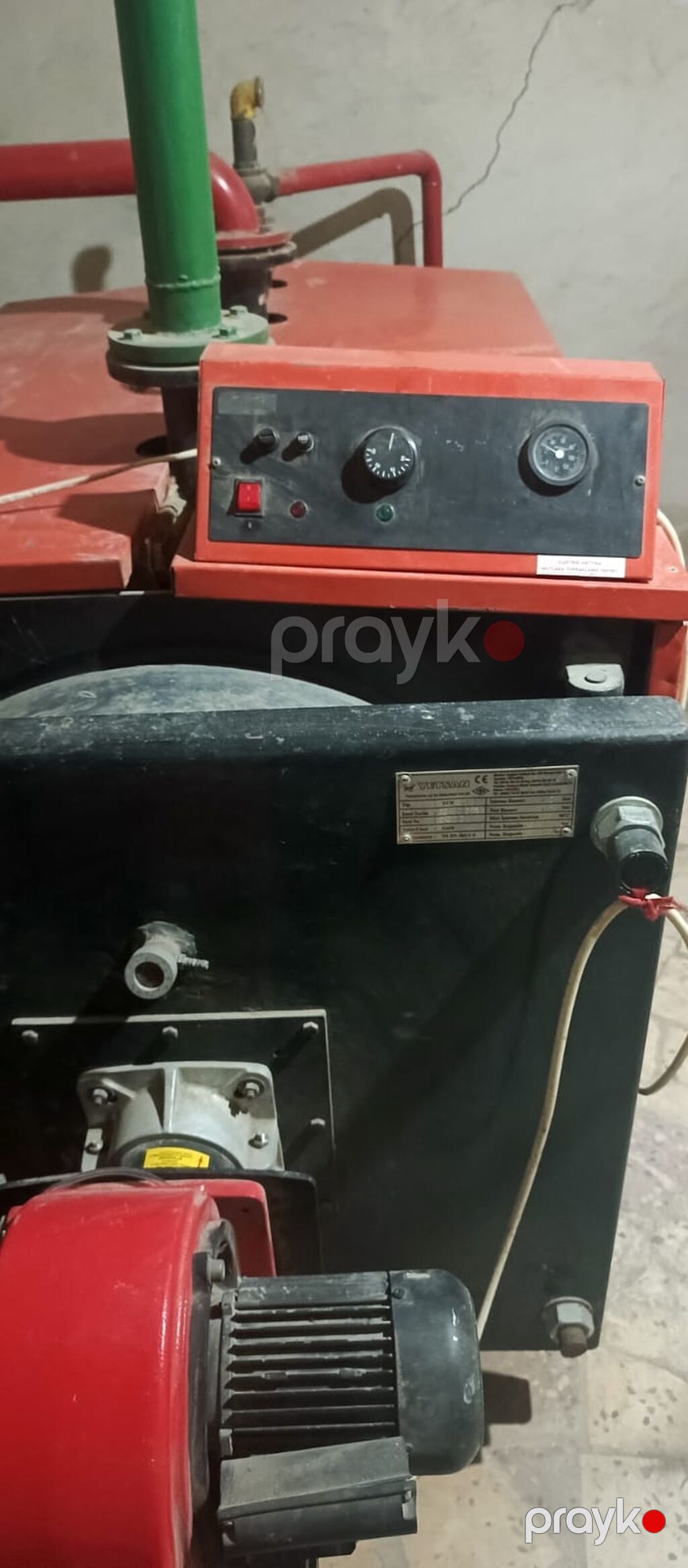 Mərkəzləşdirilmiş qazanxana avadanlığı komplekti Tərkib: - Qazla — Kombi, qazanca və su isitici təmiri, Saray (7)