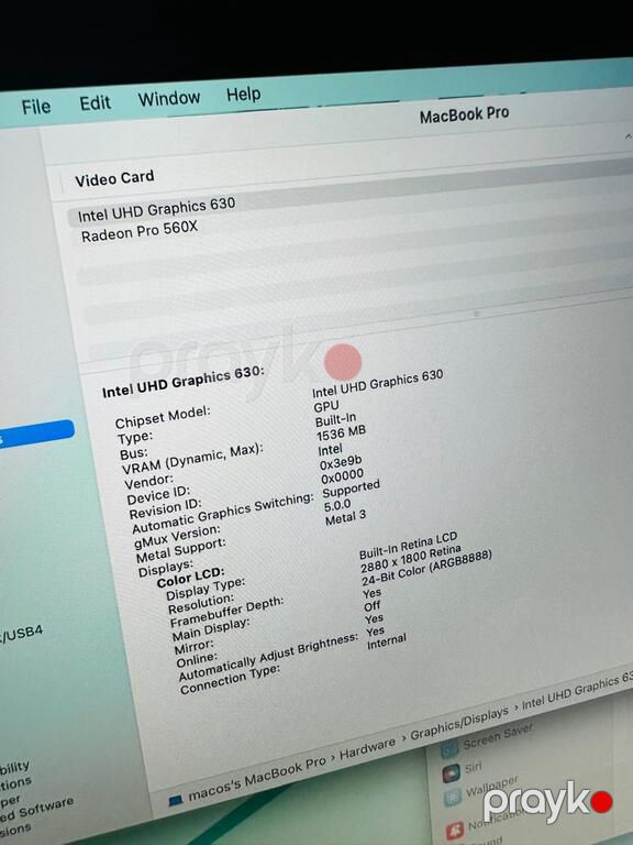 Apple MacBook Pro 15 2018 — Noutbuklar, Bakı (10)