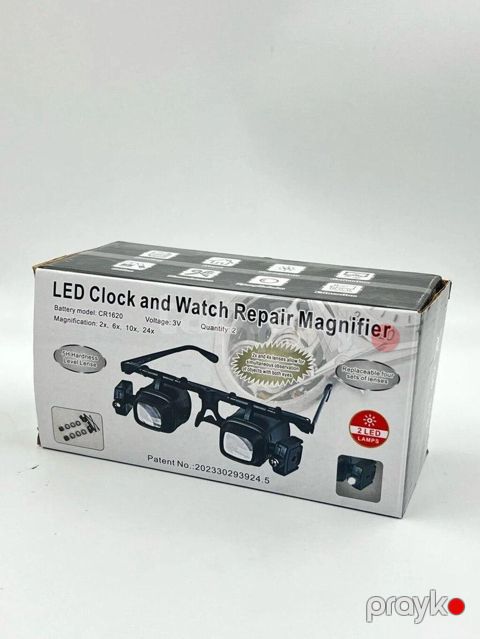 Lupa NO.2925S1 Lupa NO.2925S1– LED İşıqlı Mikroskoplu Böyüdücü Lupa — Bakı
