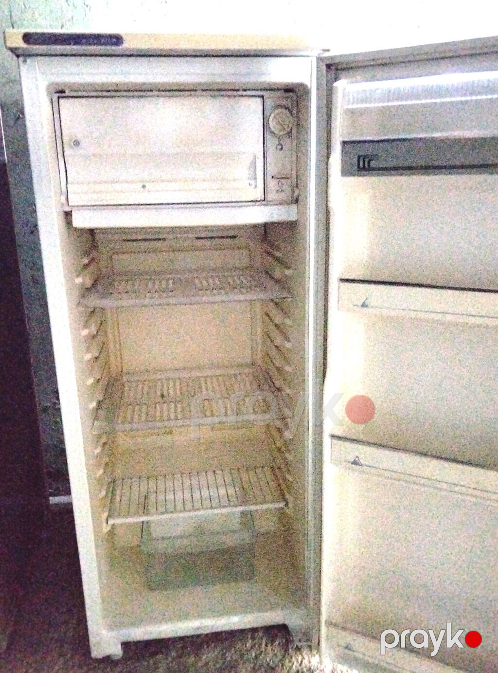 İşlənmiş 1 qapılı Saratov Soyuducu Satılır, rəng - Ağ — Soyuducular, Bakı (2)