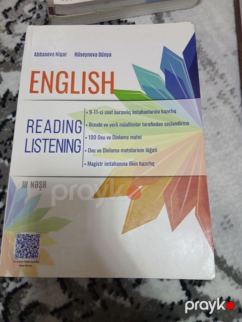 Məhsul: “Englısh – Reading & Listening” (III nəşr) Müəlliflər — Digah
