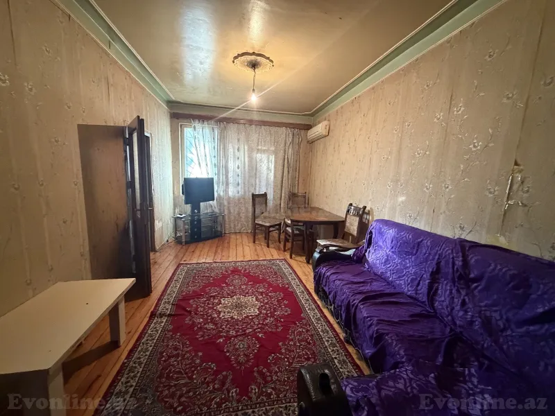 Satılır 2 otaqlı Mənzil Köhnə tikili 50 m² Bakı, Nəsimi r., Memar Əcəmi m — Mənzil, Bakı (2)