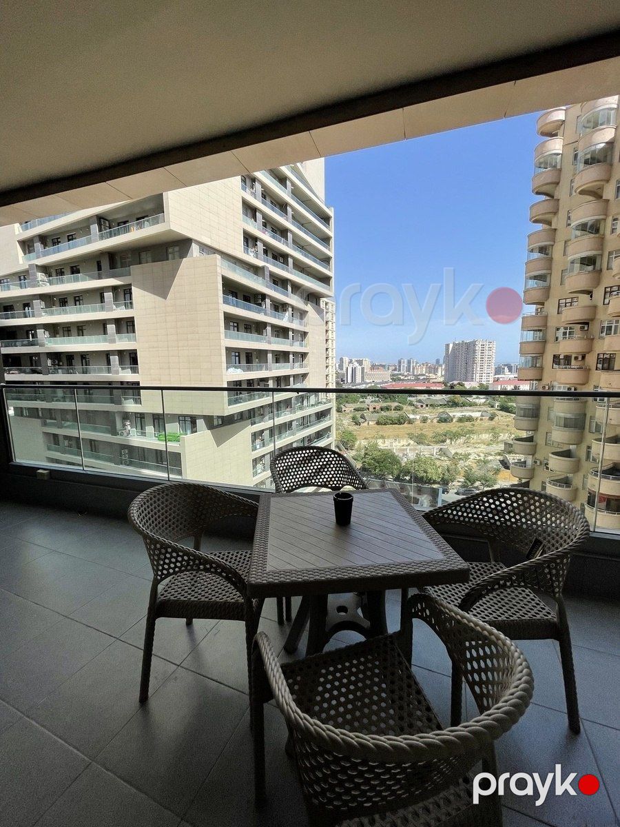 İcarəyə verilir 3 otaqlı yeni tikili 150 m² — Mənzil, Bakı (8)
