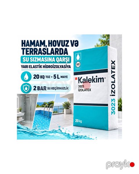 Su sızmasına qarşı Kalekim 3023 İzolatex — Bakı