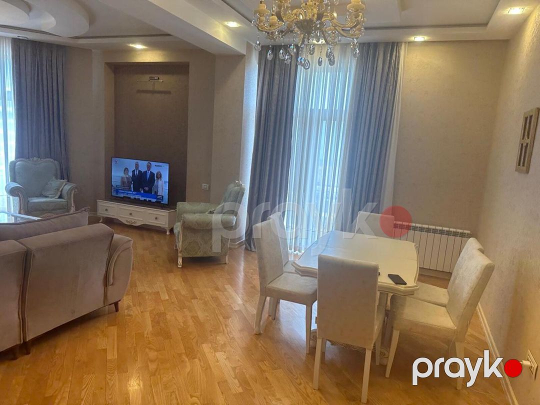 İcarəyə verilir 3 otaqlı yeni tikili 132 m² — Mənzil, Bakı (8)