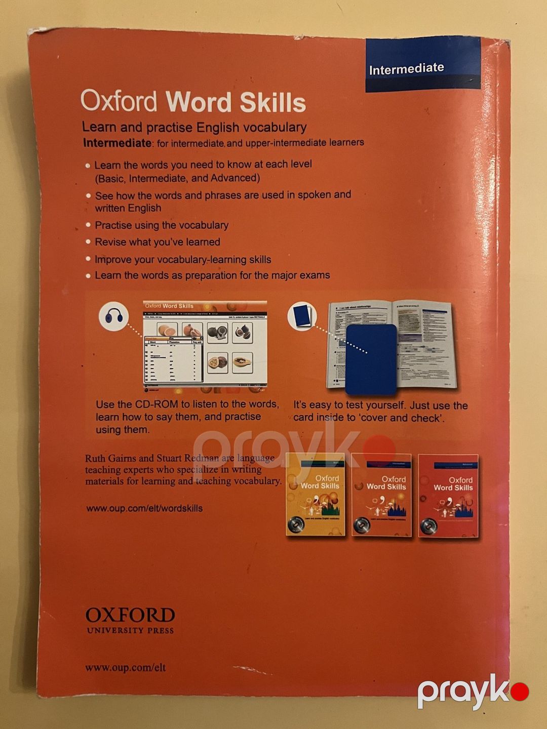 l: Oxford Word Skills – Intermediate (Ruth Gairns &amp; Stuart Redman) — Kitablar və jurnallar, Bakı (2)