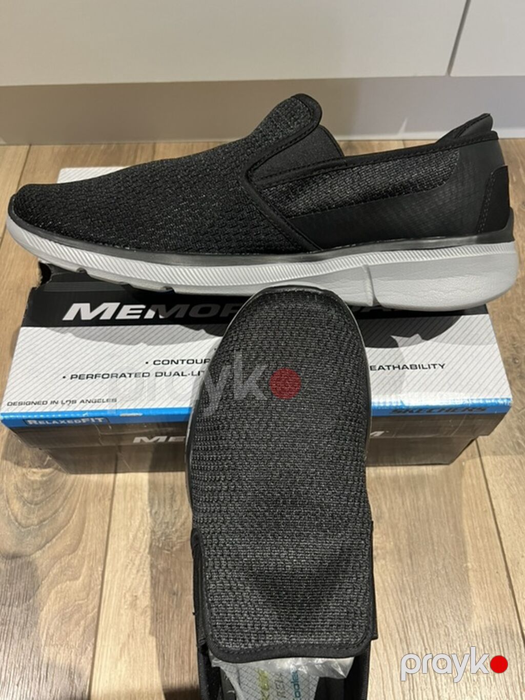 Original Skechers slip-on kişi ayaqqabısı. Cəmi 1 dəfə geyinilib. Ölçü — Ayakkabılar, Bakı (5)