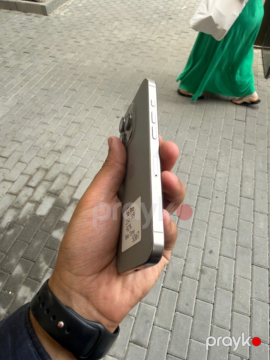 Apple iPhone 16 Pro Natural Titanium 256GB/8GB — Smartfonlar, Bakı (3)