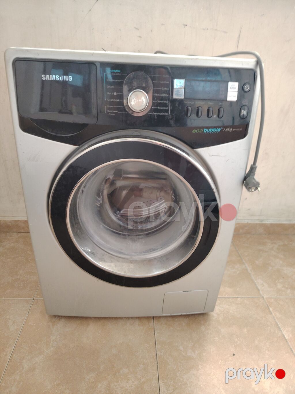 Samsung paltaryuyan maşın – Eco Bubble, 7 kq - Ön yükləməli model — Çamaşır maşınları, Bakı (3)