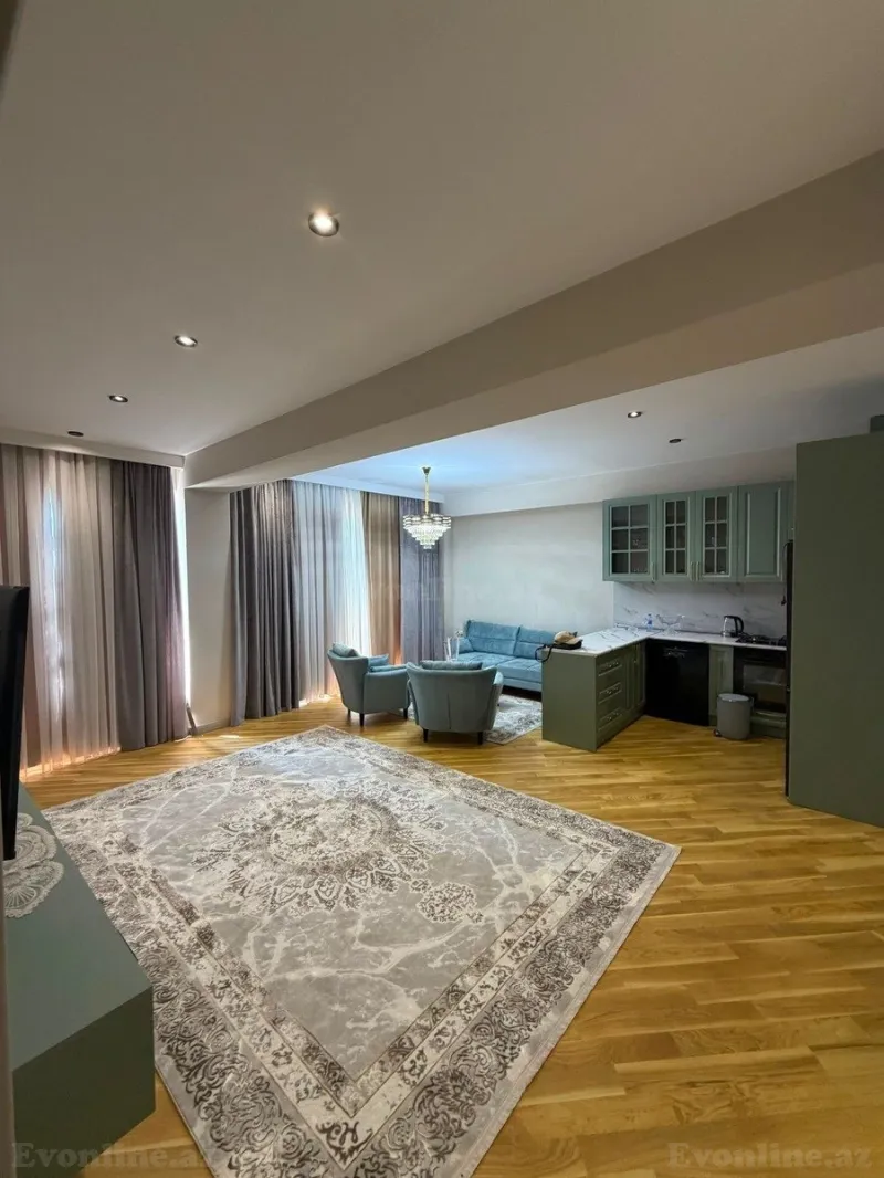 Kirayə verilir 4 otaqlı Mənzil Yeni tikili 190 m² Bakı, Nəsimi r., 28 May m — Mənzil, Bakı (2)