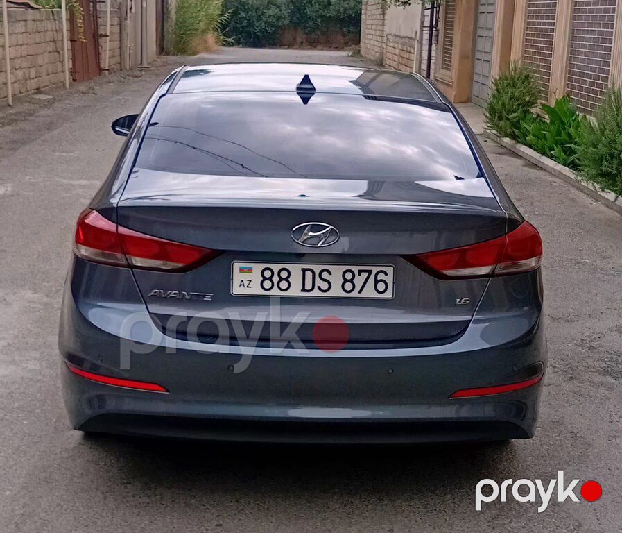 Hyundai Elantra, 1.6 L, 2017 il, 182 000 km — Avtomobillər, Bakı (12)