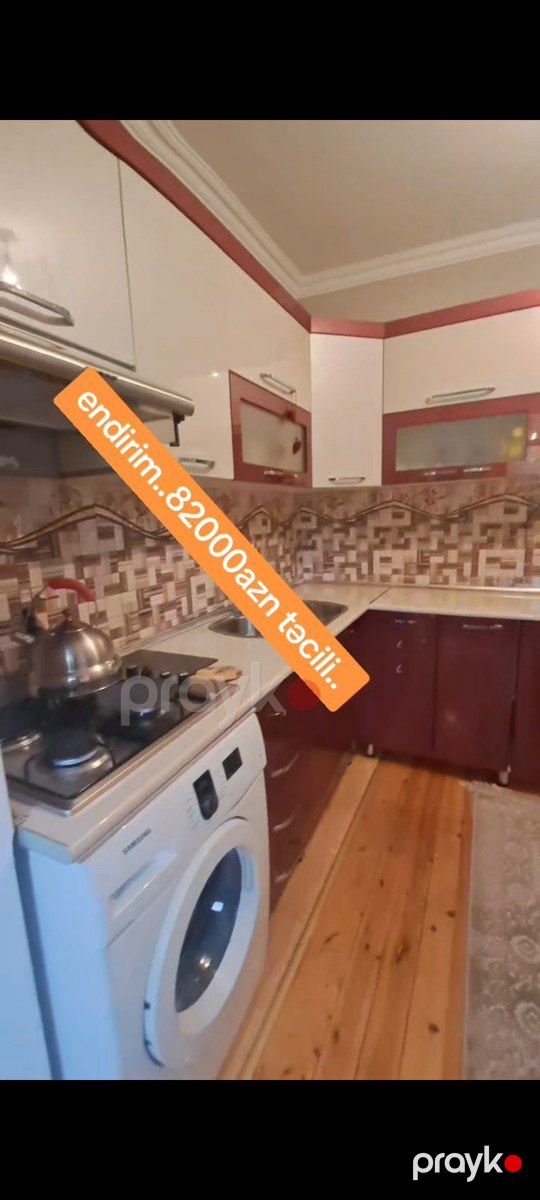 3-otaqlı mənzil, Şəki ş., 90 m² — Mənzil, Şəki (4)