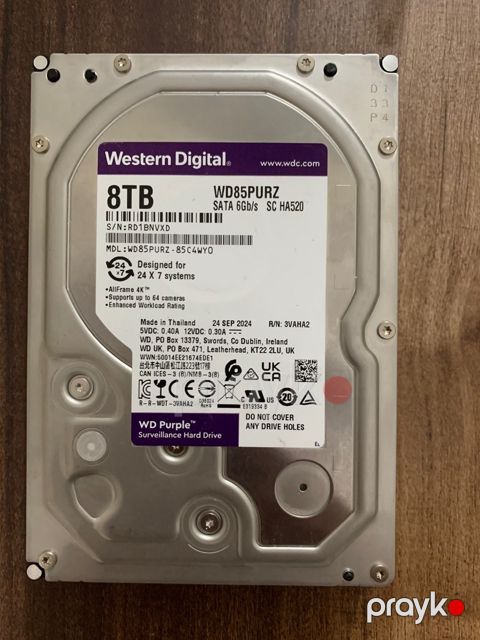 Sərt disk Western Digital 8TB HDD — Bakı