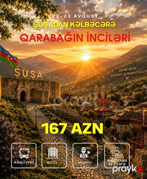 Şuşa-Kəlbəcər turu