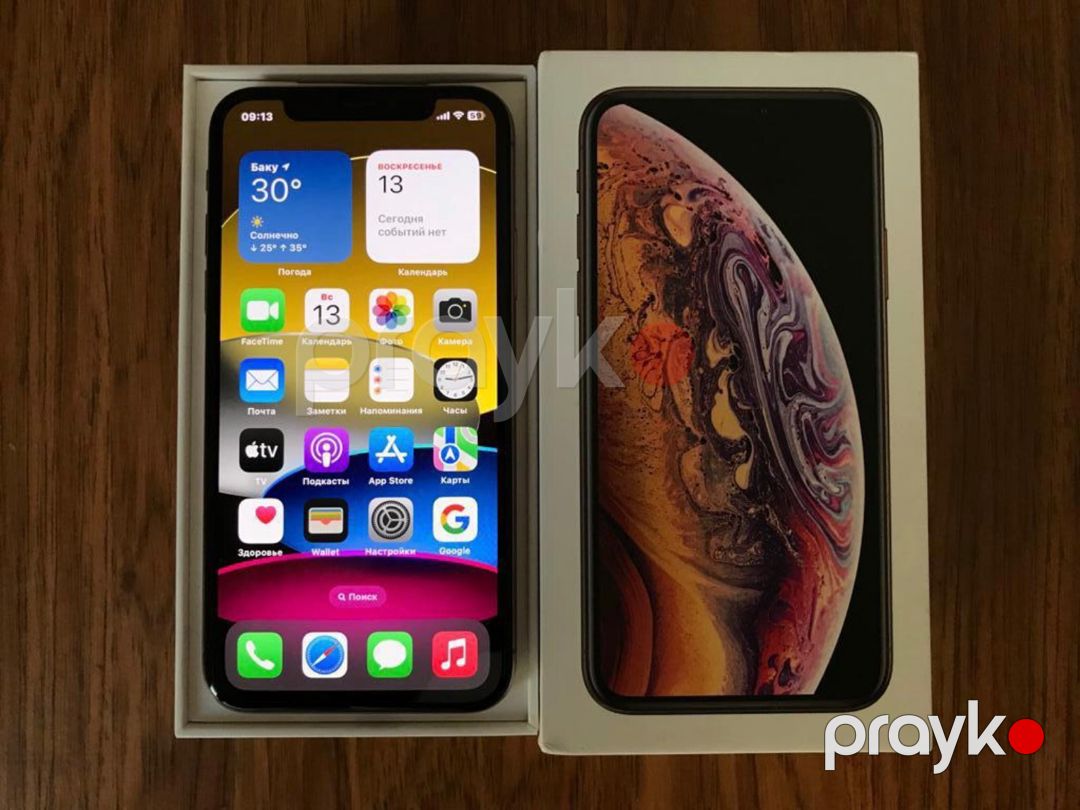 Apple iPhone XS Gold 64GB/4GB — Smartfonlar, Bakı (2)