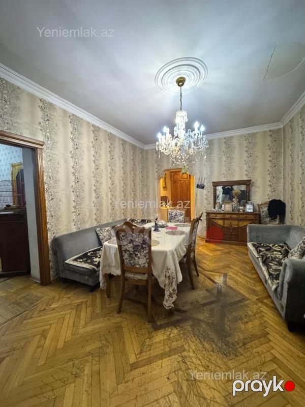 Satılır 3 otaqlı Bina evi menzil (Köhnə tikili), 90 m², Yasamal rayonu — Mənzil, Bakı (3)