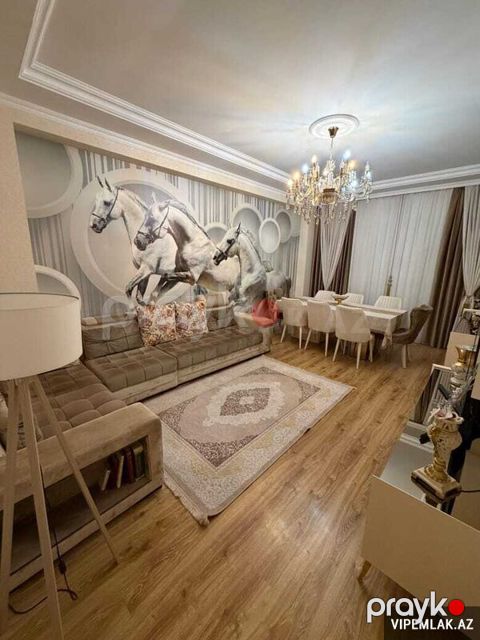 Xətai rayonunda 3 otaqlı Yeni tikili Satılır, 123 m² — Bakı