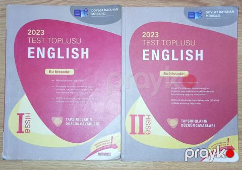 2019 1 ci və 2 ci hissə test topluları 2 si birlikdə 3 AZN — Bakı