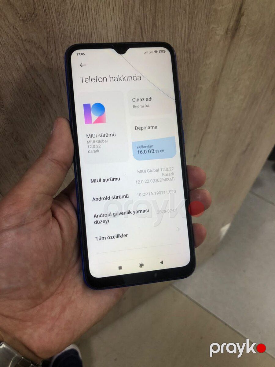 Xiaomi Redmi 9A Sky Blue 32GB/2GB — Smartfonlar, Bakı (4)