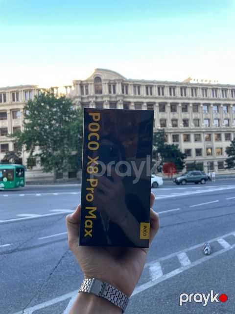 Xiaomi Poco X8 Pro Max Blue 256GB/12GB — Bakı