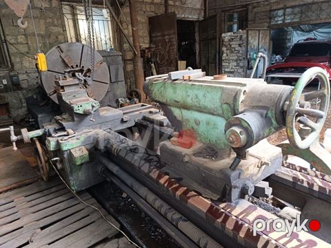 Ağır tip torna dəzgahı - Böyük diametrli iş parçaları üçün 4 çənəli — Bakı