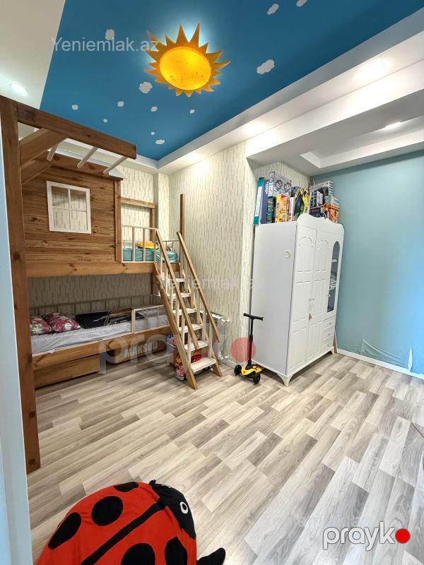Satılır 3 otaqlı Bina evi menzil (Yeni tikili), 112 m², Xətai rayonu — Mənzil, Bakı (8)
