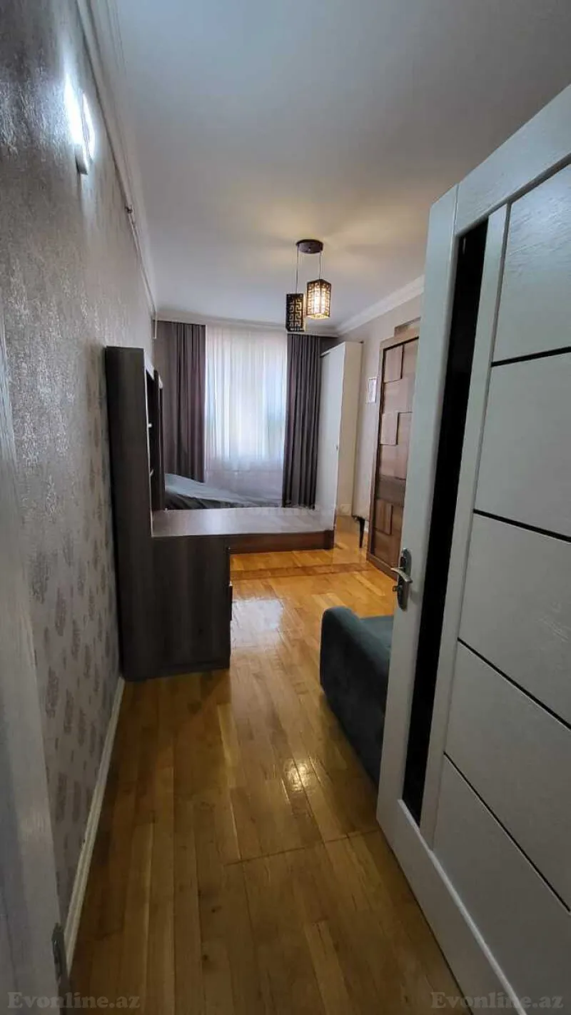 Satılır 2 otaqlı Mənzil Yeni tikili 60 m² Bakı, Nizami r., Qara Qarayev m., 8-ci kilometr — Mənzil, Bakı (7)