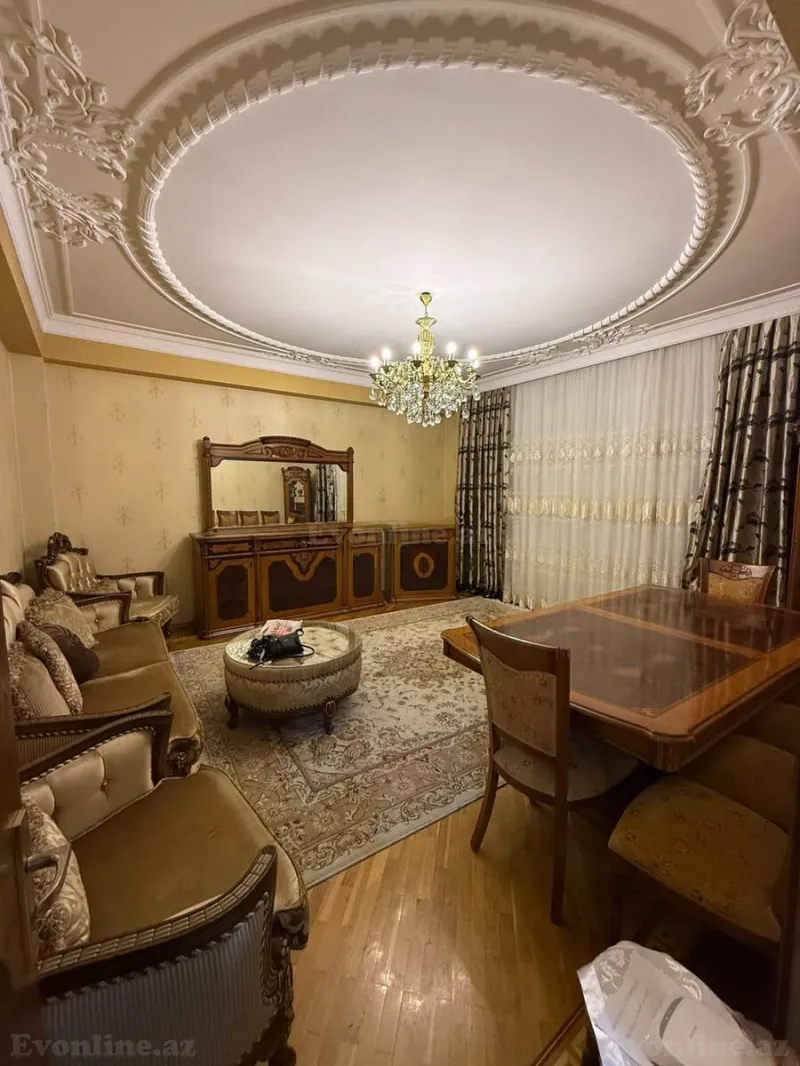 Kirayə verilir 3 otaqlı Mənzil Yeni tikili 130 m² Bakı, Nəsimi r., Nəsimi m — Mənzil, Bakı (4)