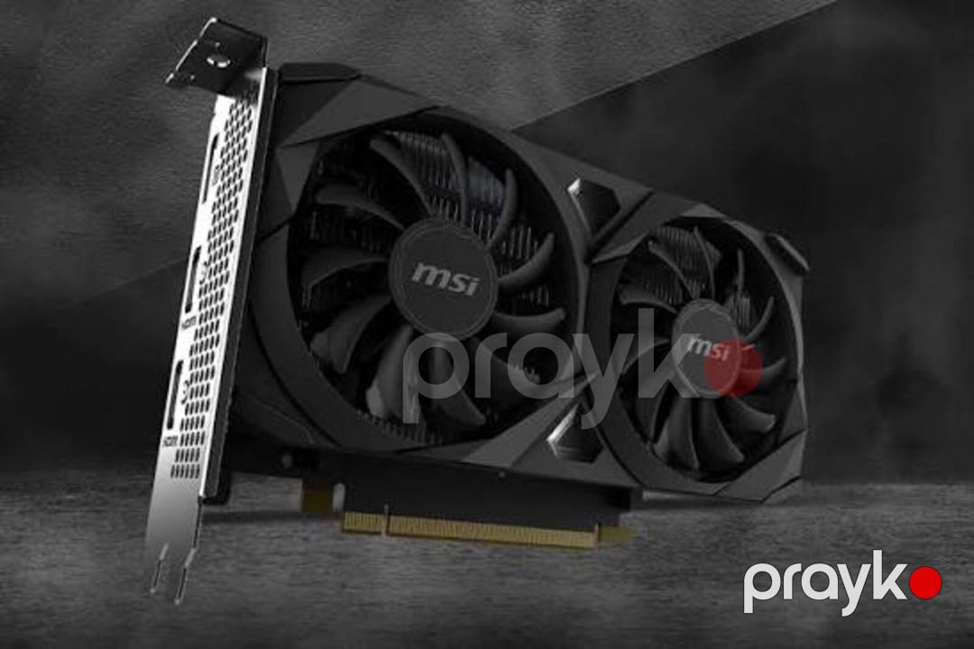 Video kart VGA MSI GeForce RTX 3050 Ventus 2X XS 8G OC, 8GB GDDR6 — Kompüterlər və noutbuklar, Bakı (2)