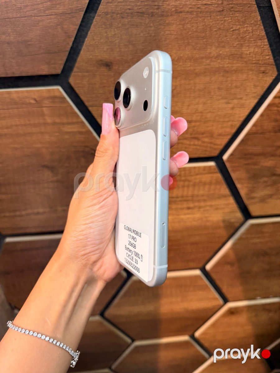 Apple iPhone 17 Pro Silver 256GB/12GB — Smartfonlar, Bakı (3)