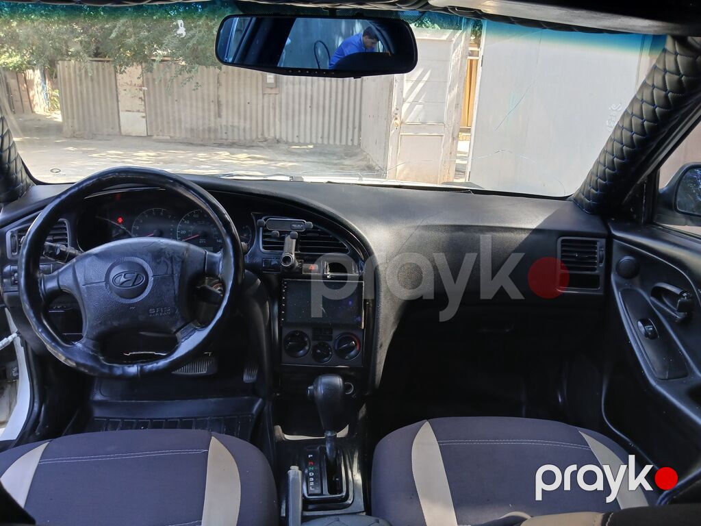 Hyundai Elantra sedan 2003 – avtomatik sürətlər qutusu 4 təzə təkər — Avtomobillər, Digah (4)