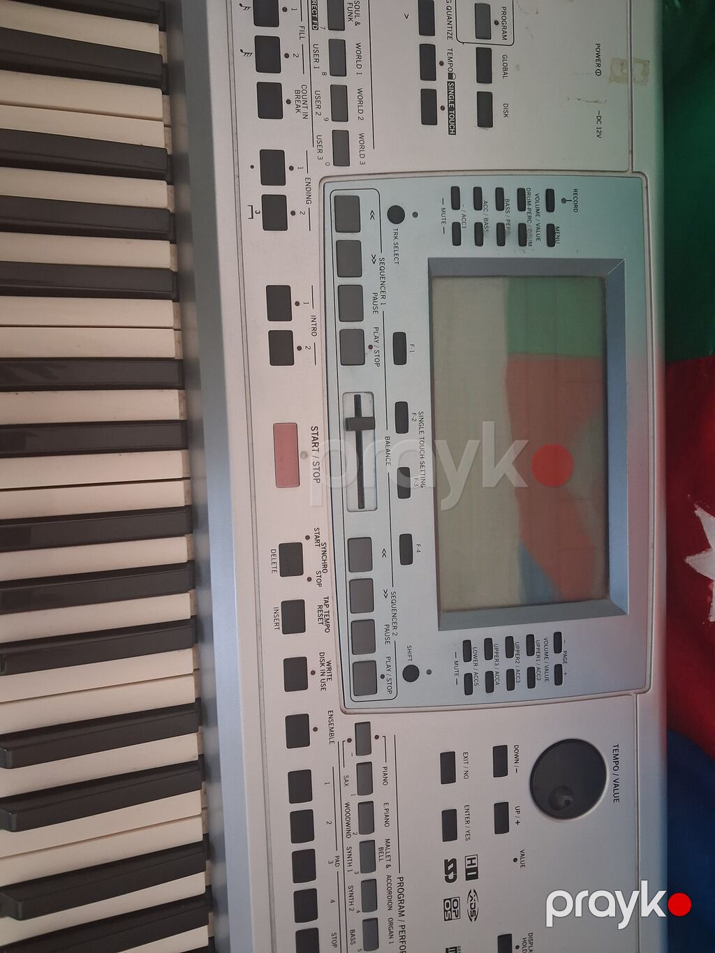 Korg Pa50 aranjor sintezator ayaqliq ve çantasi orgilandir üstunde — Pianino və digər klaviş alətləri, Bakı (3)