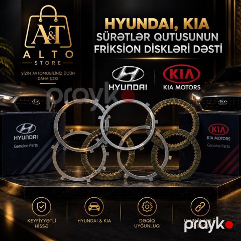Hyundai, Kia sürətlər qutusunun friksional diskləri dəsti — Bakı