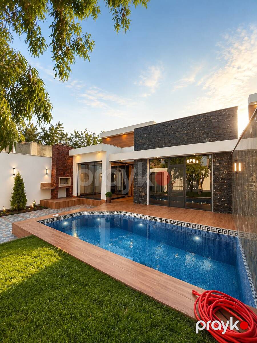 Satılır 4 otaqlı həyət evi/bağ evi 150 m² — Ev, villa, Bakı (2)