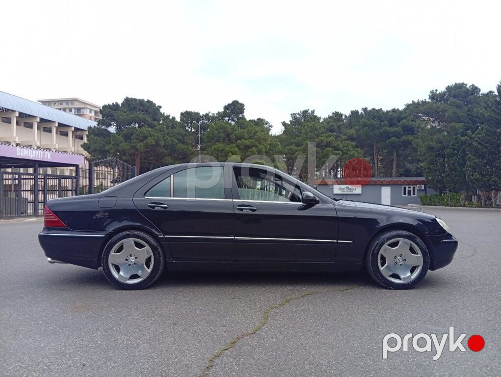 Mercedes S 320, 3.2 L, 2001 il, 321 000 km — Avtomobillər, Sumqayıt (2)