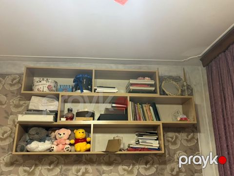 Divar üçün modul rəf sistemi - Material: ağac fakturalı laminat/LDSP — Bakı