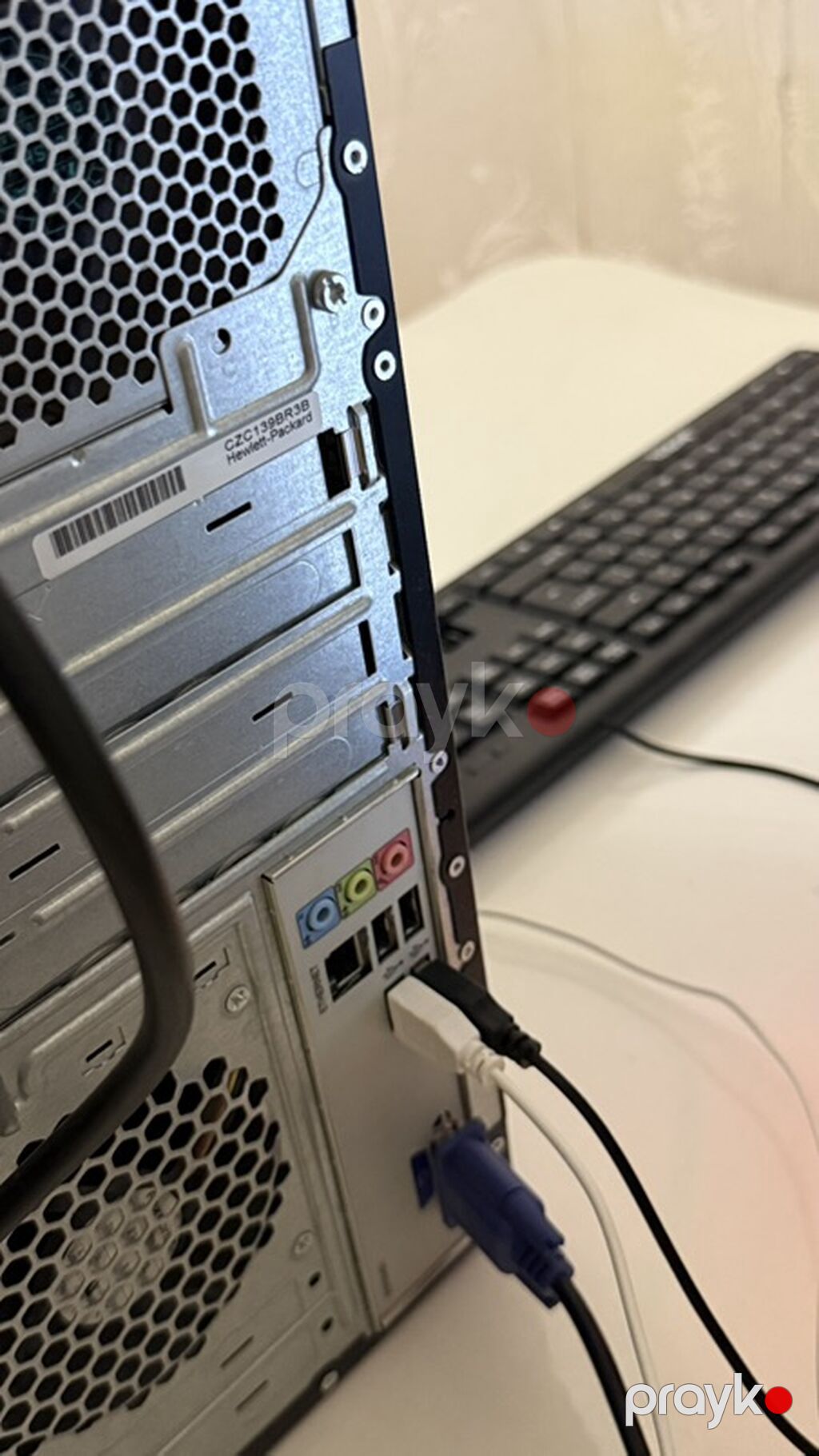 Masaüstü kompüter seti – HP sistem bloku + LG monitor + klaviatura və — Masaüstü kompüterlər, Bakı (5)