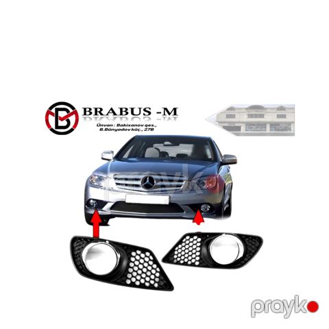"Mercedes W204" duman işığın toru — Bakı