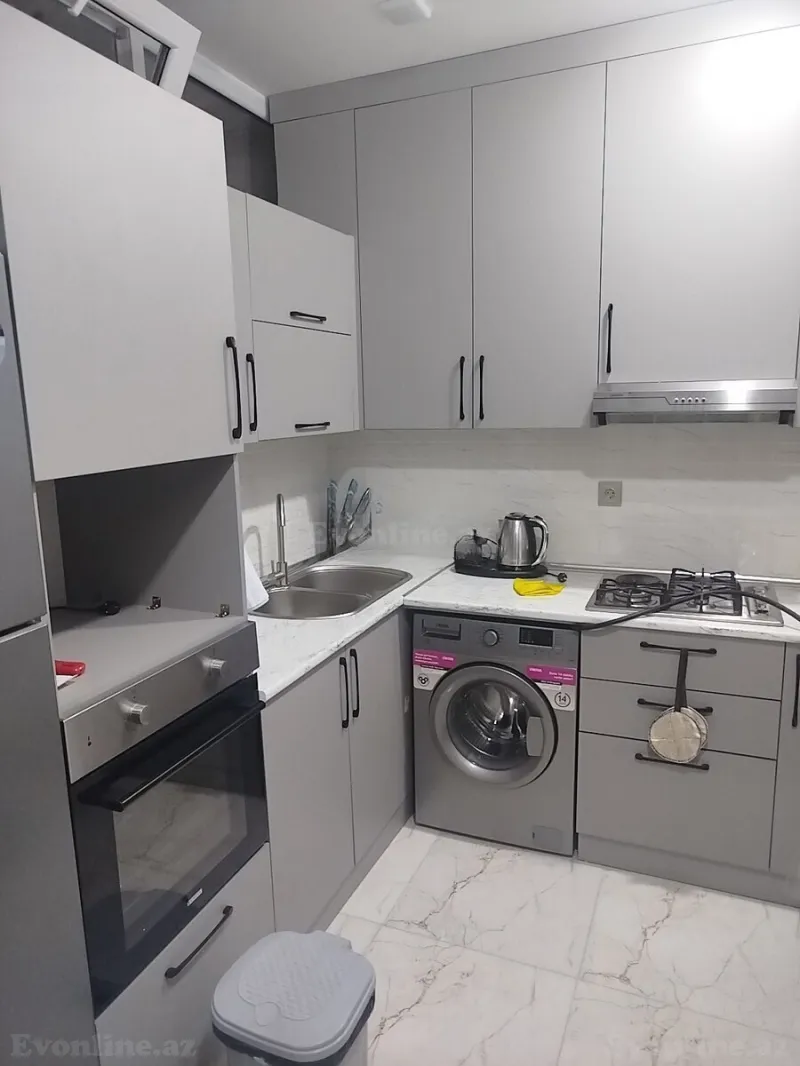 Kirayə verilir 2 otaqlı Mənzil Yeni tikili 58 m² Bakı, Abşeron r — Mənzil, Bakı (4)