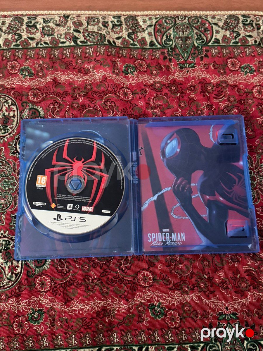 PS 5 oyun diski Marvel's Spider-Man: Miles Morales — Oyunlar, konsollər və proqramlar, Bakı (2)