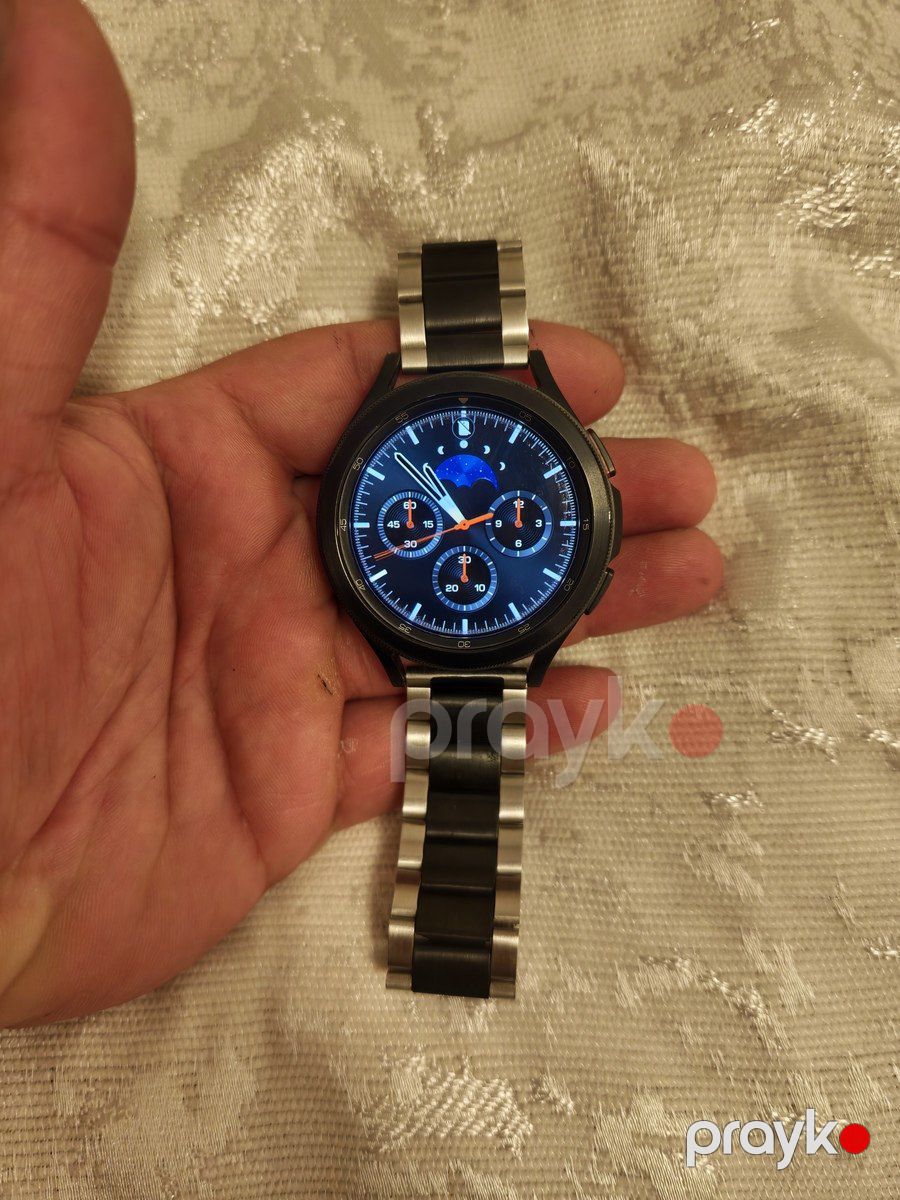 Samsung Galaxy Watch 4 Classic Black 46mm — Ağıllı saatlar və biləkliklər, Bakı (6)