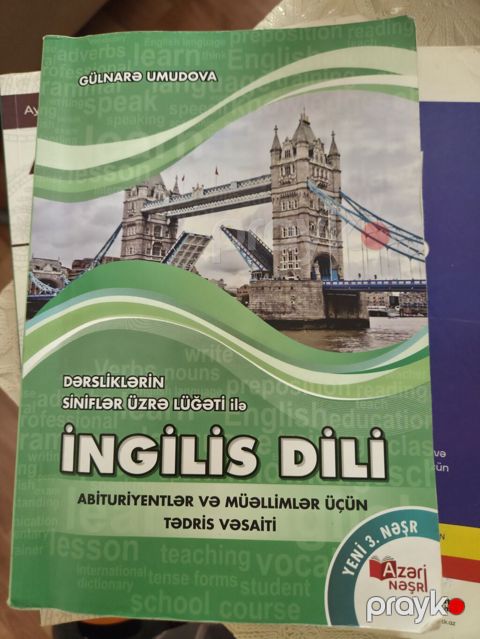 Məhsul: “İngilis dili – Dərsliklərin siniflər üzrə lüğəti ilə” tədris — Bakı